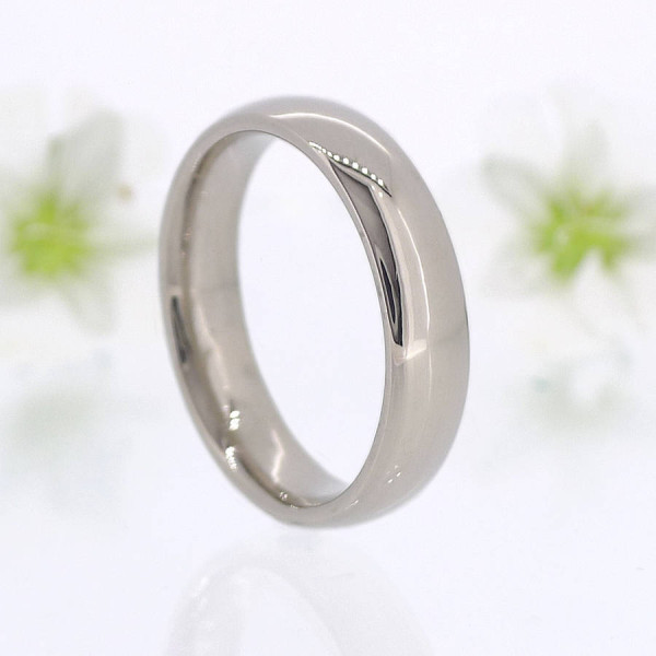 Yaffie ™ Custom Made Mens Comfort Fit Wedding Ring - Personalised