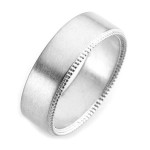 Yaffie™ Custom Personalised Decorated Wedding Rings for Men