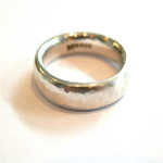 Yaffie™ Custom-Made Personalised Hammered Men Ring