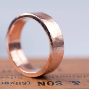 Yaffie ™ Custom Organic Men Ring with Personalization