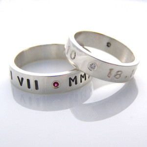 Personalised Personalised Ring For Couple - Custom Made By Yaffie™