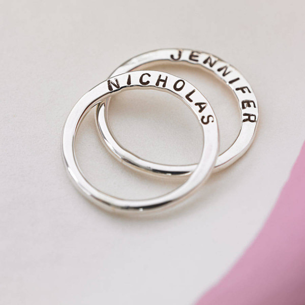Yaffie ™ Custom-made Personalised Verse Ring