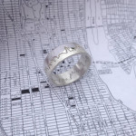 Yaffie ™ Customised City Skyline Ring - Personalised for You