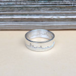 Yaffie ™ Customised City Skyline Ring - Personalised for You