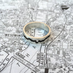 Yaffie™ Custom Personalised River Thames Cutout Ring with Top-notch Quality