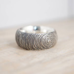 Yaffie ™ Custom-Crafted Personalised Slate Ring