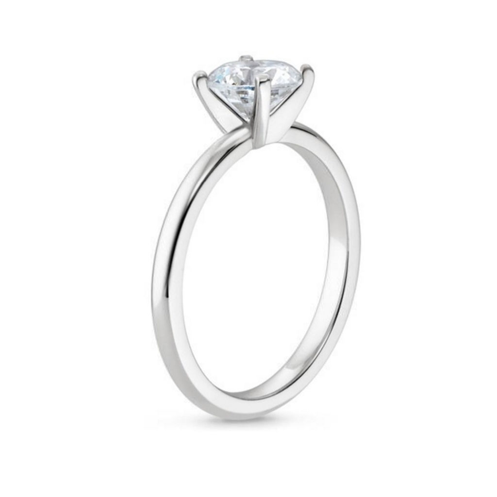 Sparkling Love: GIA Certified Yaffie Gold Diamond Engagement Ring