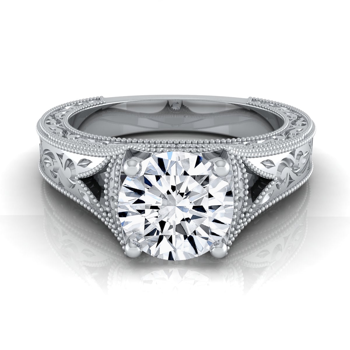 Sparkle in Style with Yaffie White Gold Diamond Engagement Ring!