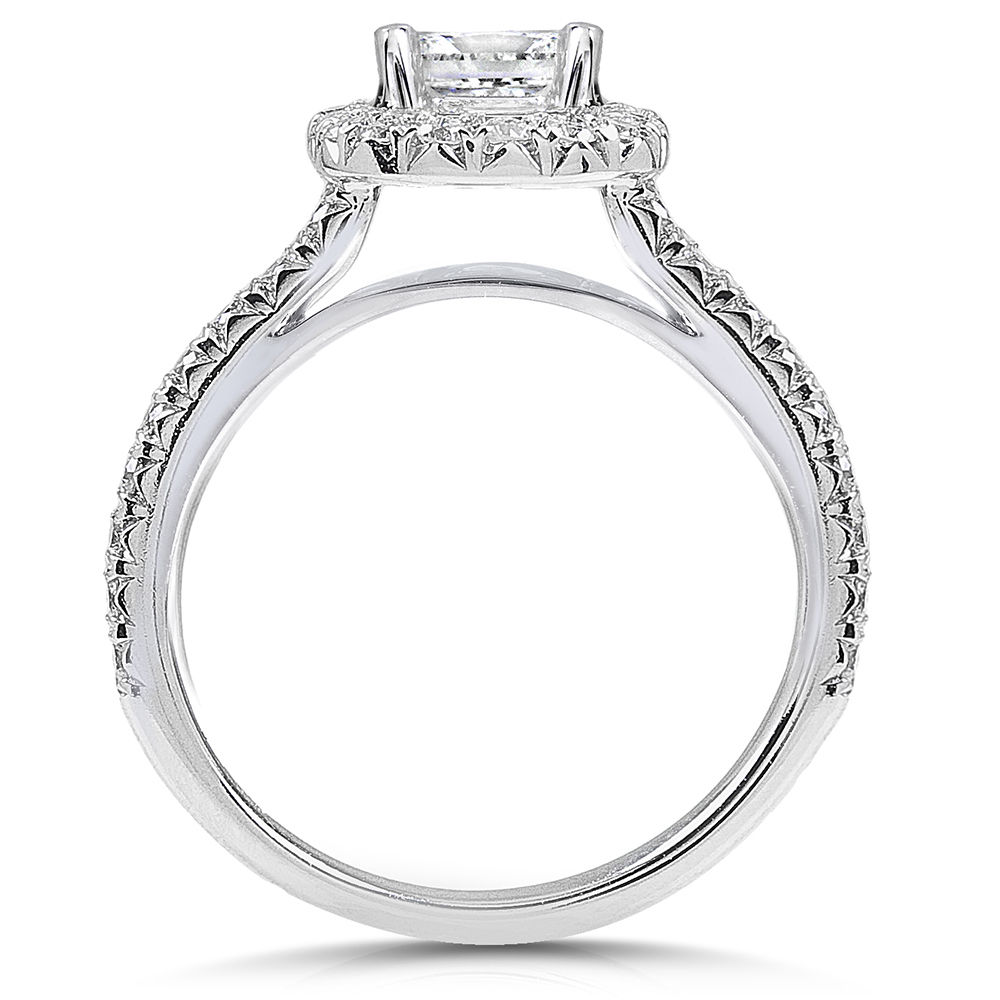 Bridal bliss in Yaffie White Gold Diamond Set, generously sprinkled with 1 3/4ct TDW.
