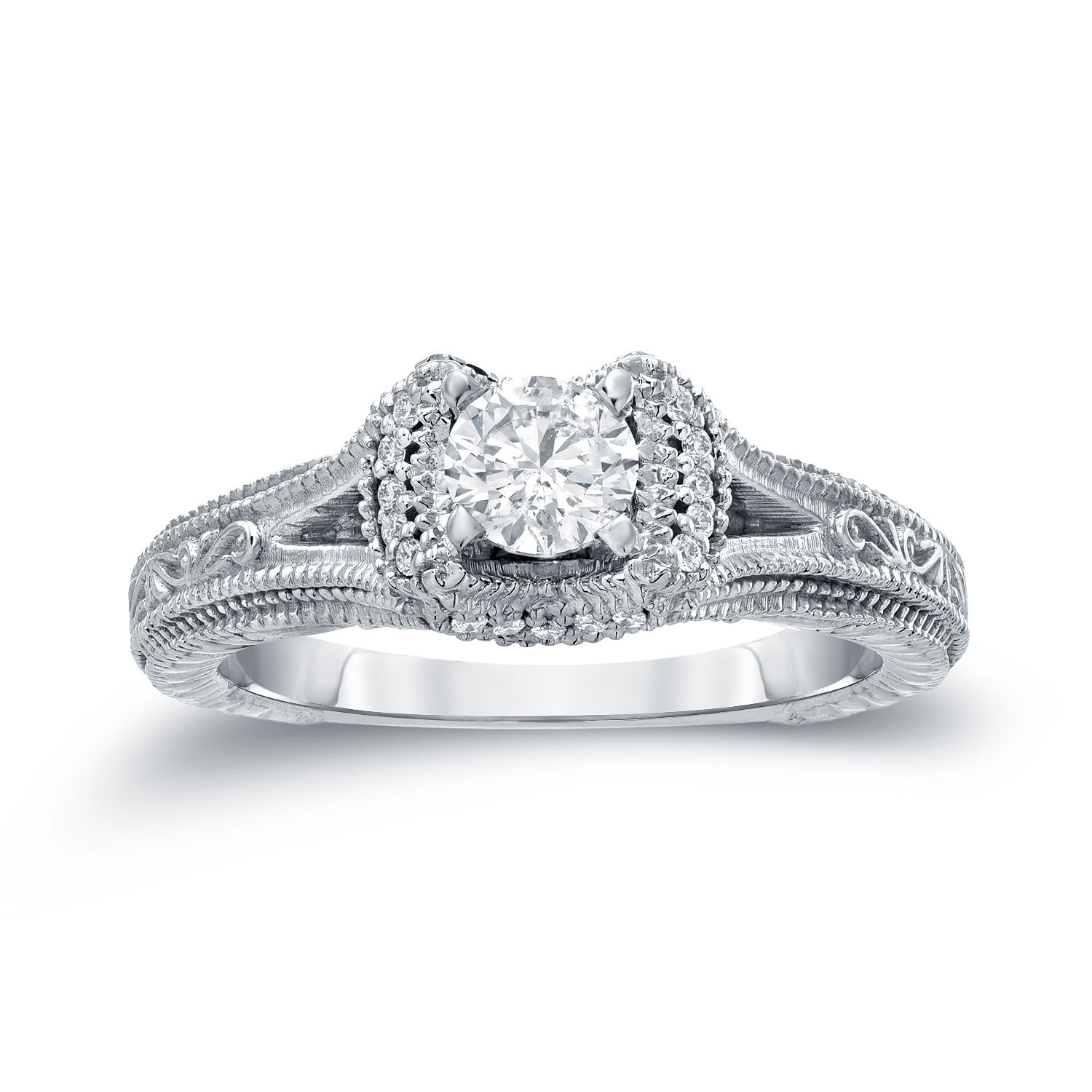 Embrace Forever with Yaffie 1/2ct TDW Round Diamond Ring