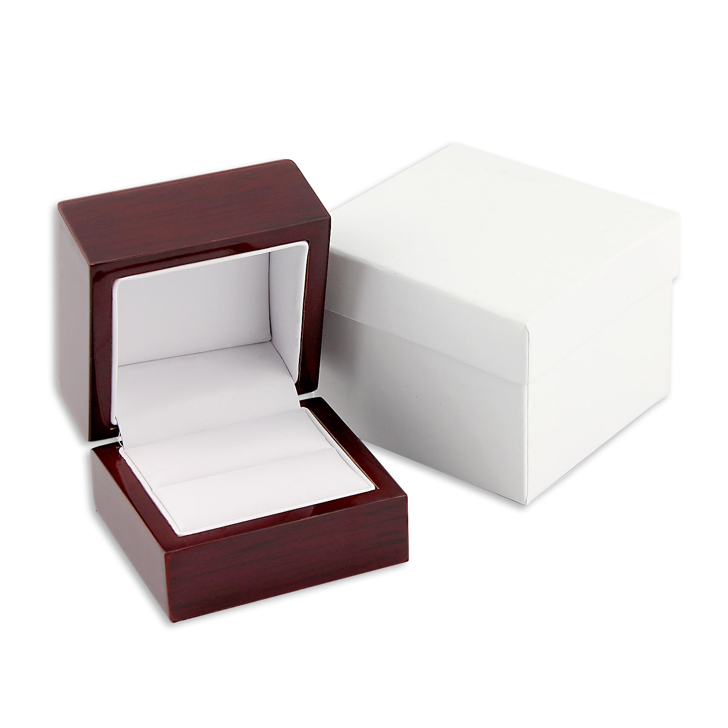 Certified Cushion-Cut Diamond Halo Engagement Ring Set with 1ct TDW in Yaffie Gold