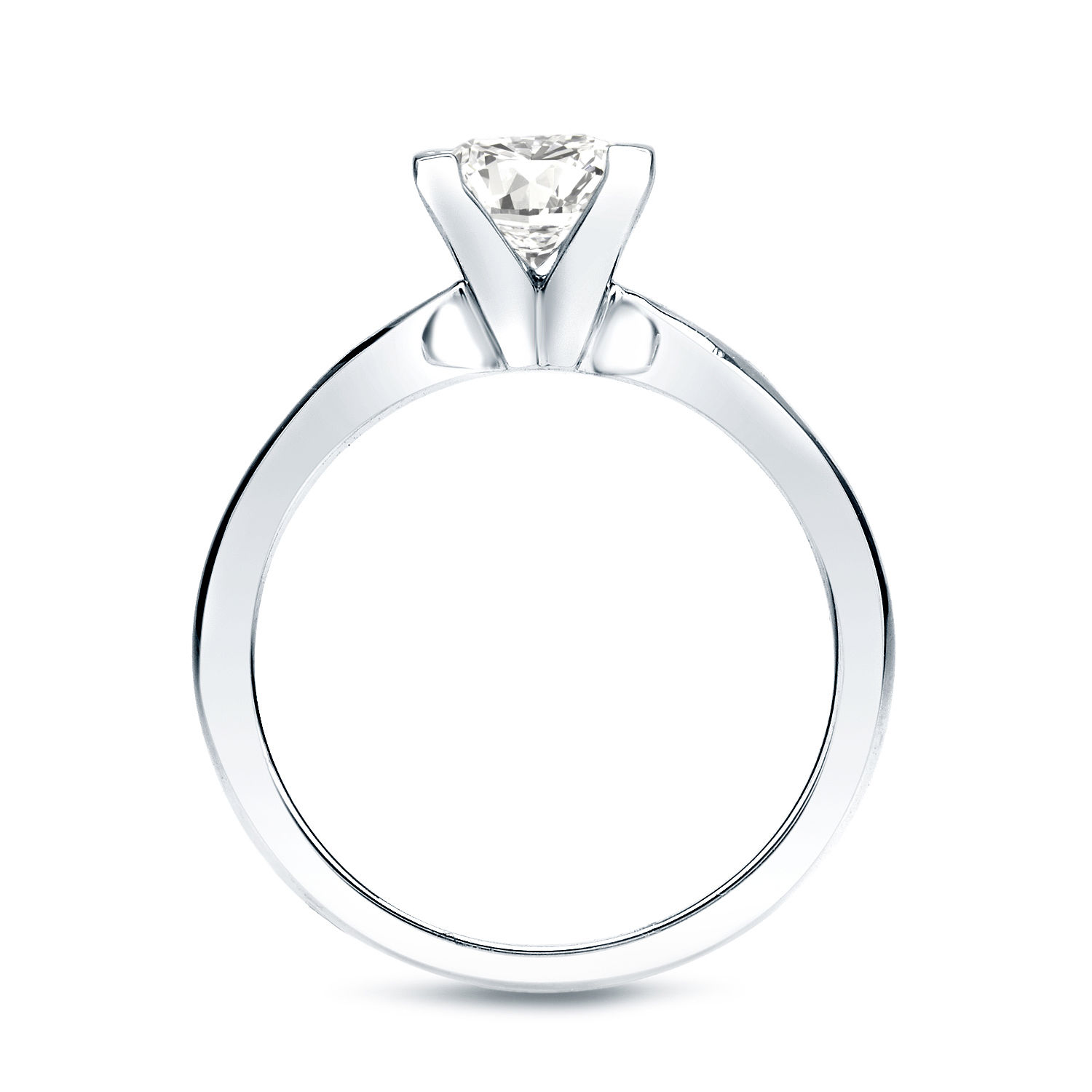 Shine bright with Yaffie Gold stunning Princess-cut Diamond Solitaire Ring.