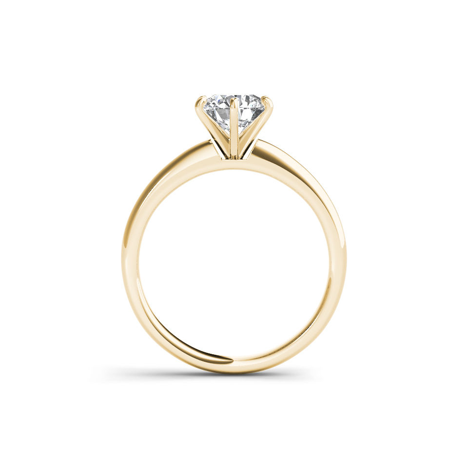 Capture Hearts with Yaffie 1ct TDW Diamond Solitaire Engagement Ring