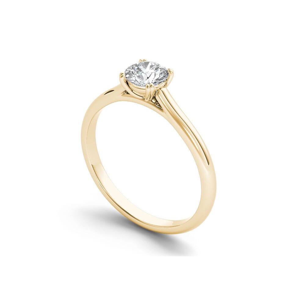 Capture Hearts with Yaffie 3/4ct Diamond Engagement Ring