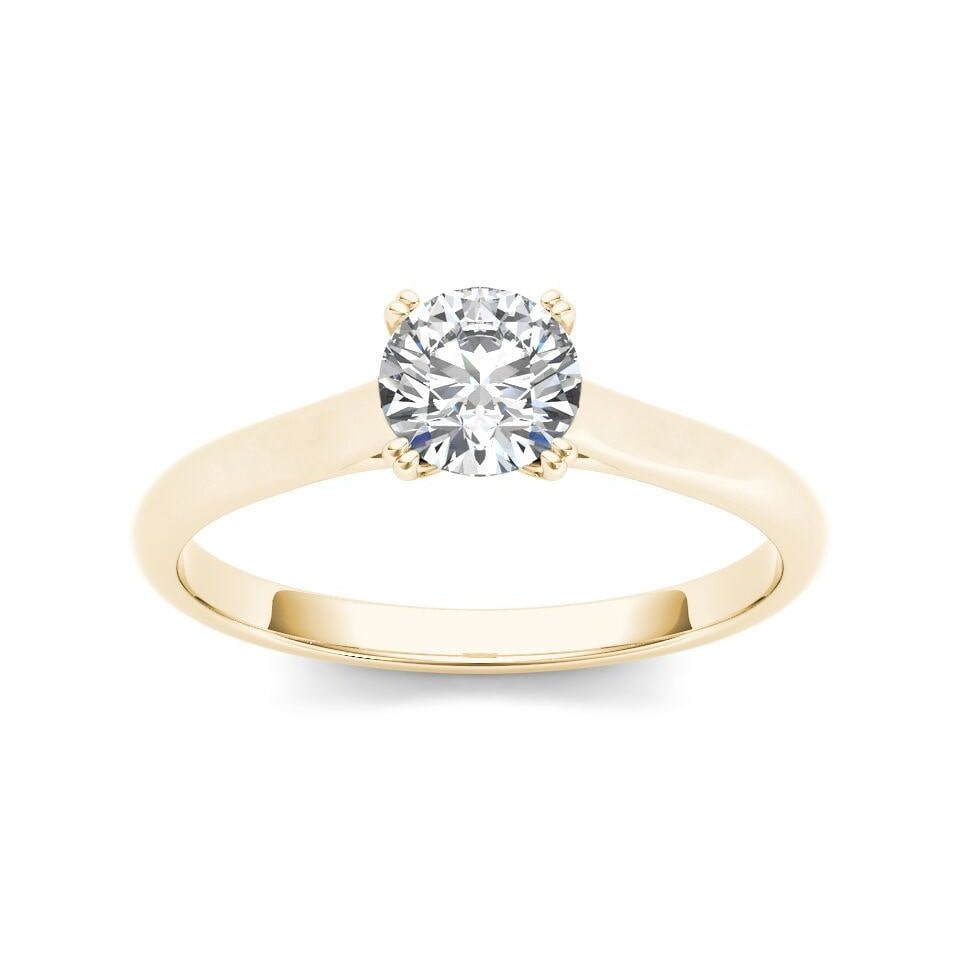 Capture Hearts with Yaffie 3/4ct Diamond Engagement Ring