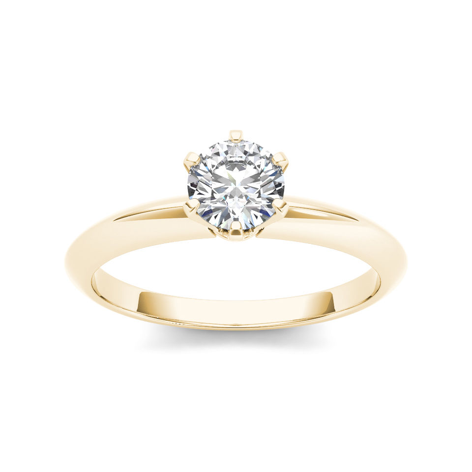 Upgrade Your Proposal Game with Yaffie Gold Timeless Diamond Engagement Ring