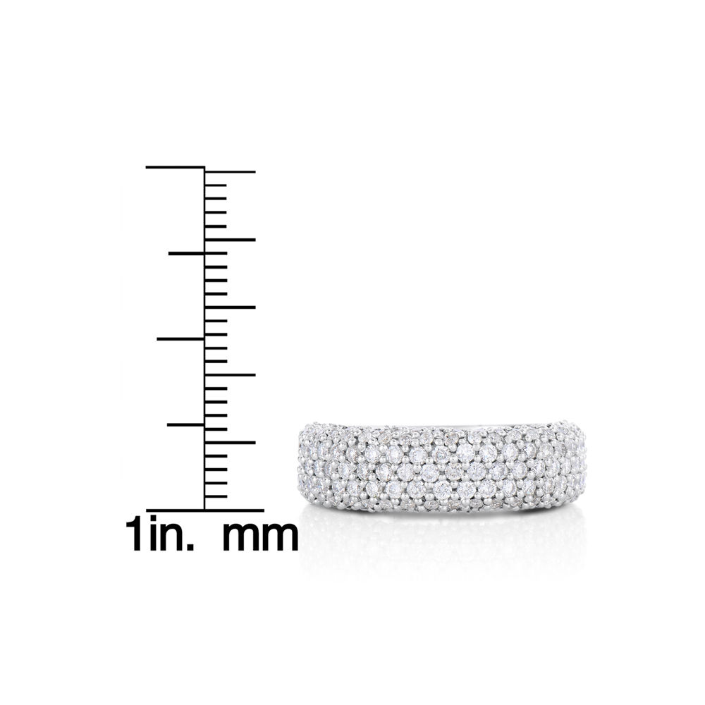 Sparkle in Style with Yaffie White Gold Diamond Pave Ring