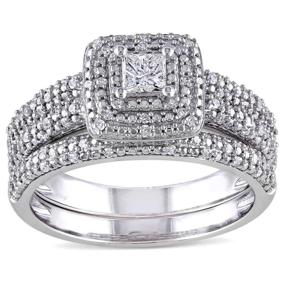 Bridal Bliss with Yaffie 1/2ct TDW White Gold Diamond Set