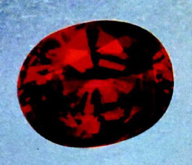 Figure 20 - Oval mixed cut of diamonds