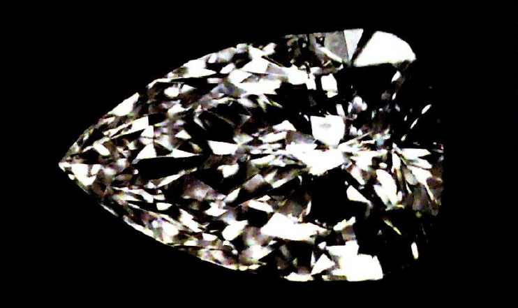 This diamond looks more like a shield than a pear-shape. Some people prefer this shape, so this is best for them. But normally, stones having another shape than intended should cost a little less.