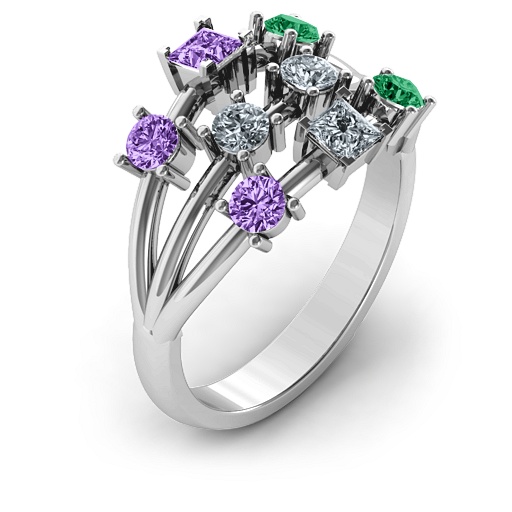 Yaffie ™ Customised Cosmic Energy Ring for Personalised Energy Boost