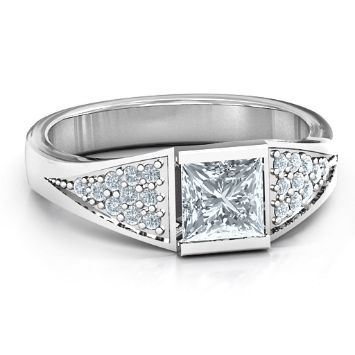 Yaffie ™ Custom-Made Personalised Bold Love Ring
