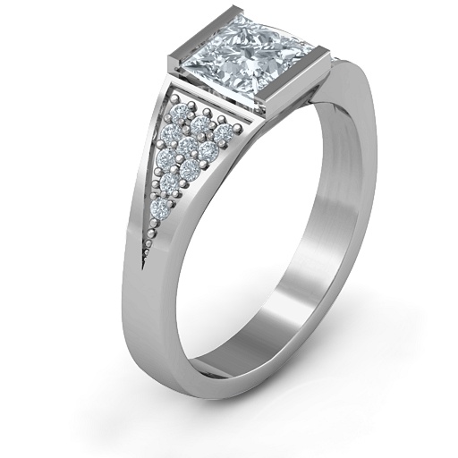 Yaffie ™ Custom-Made Personalised Bold Love Ring