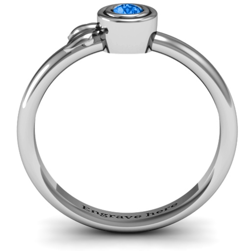 Yaffie™ Custom Twin Leaf Ring - Personalised with Your Unique Touch